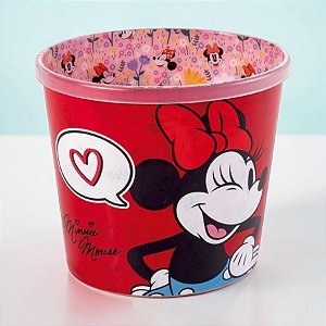 Kit 10 Baldes de Pipoca - Minnie Mouse Vermelha - 2,1L - Disney Original - 1 unidade - Rizzo