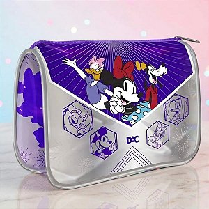 Estojo Simples com Zíper - Mickey Mouse - 100 Anos - 20x14 - Disney Original - 1 unidade - DAC - Rizzo