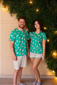 Pijama Masculino Verão - Família Natal