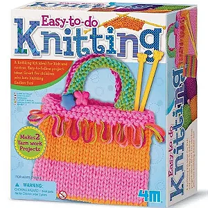 Meu Primeiro Tricô Brinquedo Educativo 4M