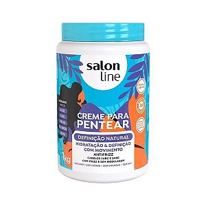 Creme Para Pentear Definição Natural 1kg  Salon Line