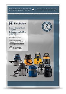 Kit 3 Sacos Aspirador de Pó Electrolux A10 AQP20 GT2000 A13 A10N1 AQP10 Original A20810201