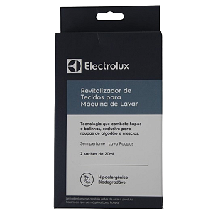 Revitalizador De Tecidos Para Lavadora C/2 Sachês Electrolux