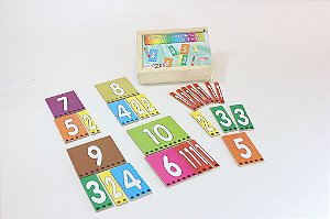 EQUIVALÊNCIA DOS NÚMEROS DE 1 A 10