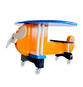 AVIÃO MESA CADEIRA ANDADOR GRANDE