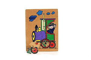 QUEBRA CABEÇA LOCOMOTIVA