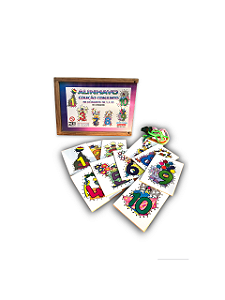 COLEÇÃO ALINHAVO CONJUNTO DE NÚMEROS DE 1 Á 10 (10 PEÇAS)