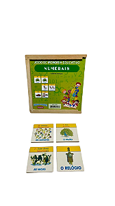 JOGO DE MEMÓRIA EDUCATIVO NUMERAIS