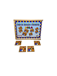 JOGO DE ATENÇÃO E MEMÓRIA VILA