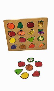 QUEBRA CABEÇA FRUTAS E VERDURAS