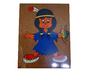 QUEBRA CABEÇA ÍNDIA PEQUENA PESCADORA