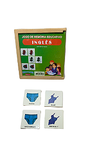 JOGO DE MEMÓRIA EDUCATIVO INGLÊS