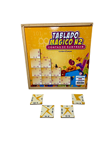 TABLADO MÁGICO Nº 2 CONTAS DE SUBTRAIR