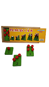 PLACAS DE 1 A 5