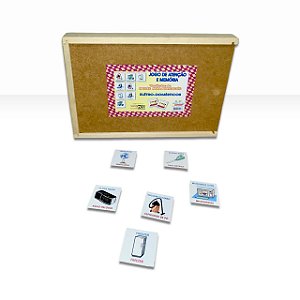 JOGO DE ATENÇÃO E MEMÓRIA VOCÁBULOS INGLÊS ELETRO-DOMÉSTICOS