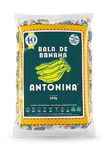 BALA DE BANANA -  PACOTE 500g