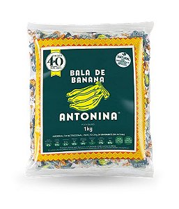 BALA DE BANANA -  PACOTE 1kg