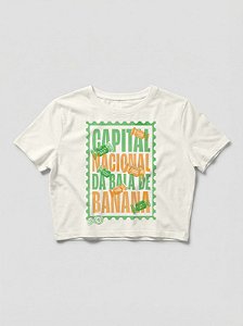 CROPPED BALA DE BANANA SELO CAPITAL