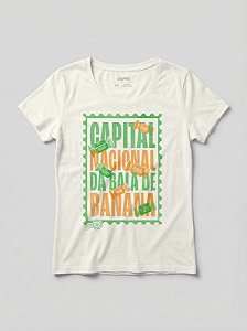 BABY LOOK BALA DE BANANA - SELO CAPITAL