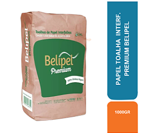 PAPEL TOALHA PREMIUM INTERF. 1000GRS BELIPEL COD 80021