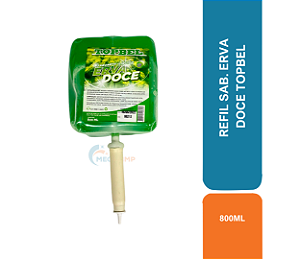 REFIL SAB. ERVA DOCE 800ML TOPBEL