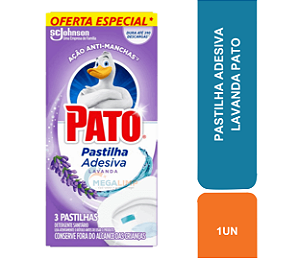 PASTILHA ADESIVA LAVANDA PATO
