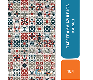 TAPETE 0.5M AZULEJOS KAPAZI