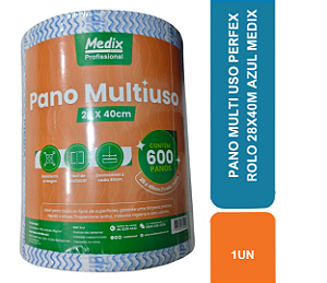 PANO MULTI USO PERFEX ROLO 28X240M AZUL MEDIX