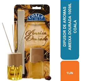DIFUSOR DE AROMAS AMEIXA DOURADA 100ML COALA