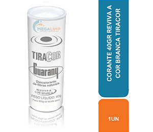 DESCOLORANTE 40GR REVIVA A COR BRANCA TIRACOR