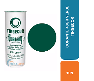 CORANTE 40GR VERDE TINGECOR