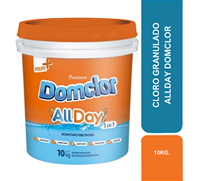 CLORO GRANULADO 10KG ALLDAY DOMCLOR