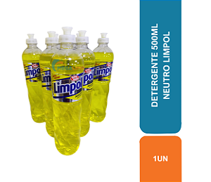 DETERGENTE 500ML NEUTRO LIMPOL