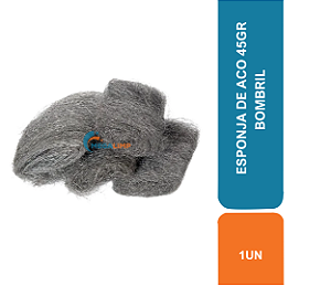 ESPONJA DE ACO 45GR BOMBRIL COD 80109