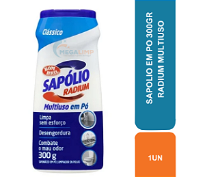 SAPOLIO EM PO 300GR RADIUM MULTIUSO