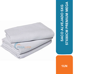 SACO ALVEJADO SXG 57X80CM PREMIUM MEGA