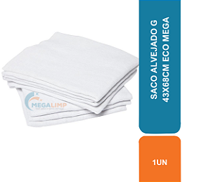 SACO ALVEJADO G 43X68CM ECO MEGA