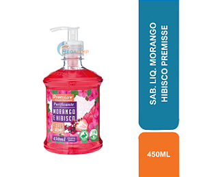SAB. LIQ. 450ML MORANGO HIBISCO PREMISSE