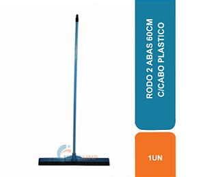 RODO 2 ABAS 60CM C/CABO PLASTICO