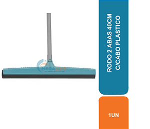 RODO 2 ABAS 40CM C/CABO PLASTICO