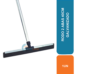 RODO 2 ABAS 40CM GALVANIZADO