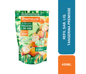 REFIL SAB. LIQ. 450ML TANGERINA PREMISSE
