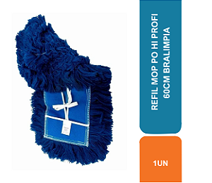 REFIL MOP PO HI PROFI 60CM BRALIMPIA