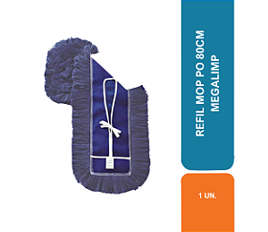 REFIL MOP PO 80CM MEGALIMP