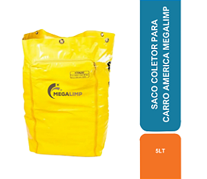 SACO COLETOR PARA CARRO AMERICA MEGALIMP
