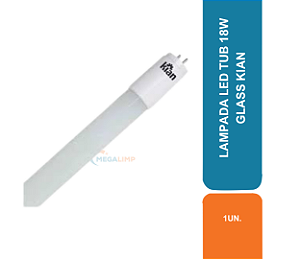 LAMPADA LED TUB 18W GLASS KIAN