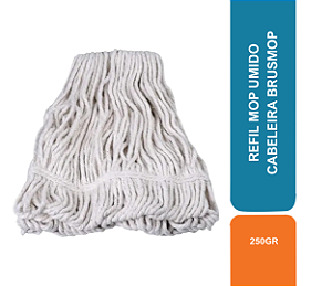 REFIL MOP UMIDO 250GR CABELEIRA BRUSMOP