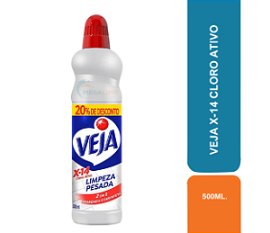 VEJA X-14 CLORO ATIVO 500ML