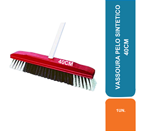 VASSOURA PELO SINTETICO 40CM