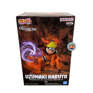 Action Figure Naruto Uzumaki II – Naruto – Saga Memorável – Banpresto – Original Japão
